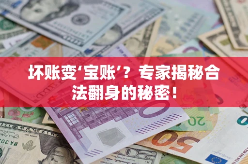 济南坏账变‘宝账’？专家揭秘合法翻身的秘密！