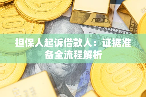 济南担保人起诉借款人：证据准备全流程解析
