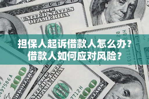 济南担保人起诉借款人怎么办？借款人如何应对风险？