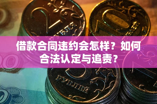 济南借款合同违约会怎样？如何合法认定与追责？