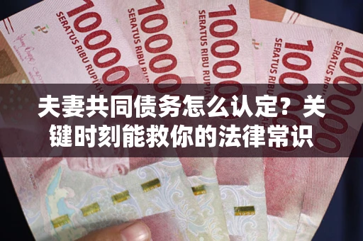 济南夫妻共同债务怎么认定？关键时刻能救你的法律常识