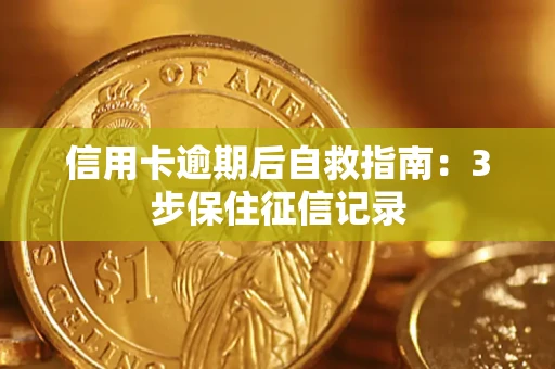 济南信用卡逾期后自救指南：3步保住征信记录
