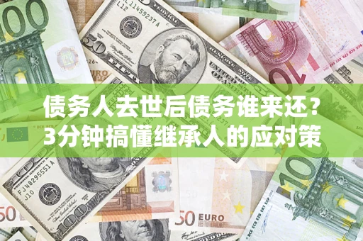 济南债务人去世后债务谁来还？3分钟搞懂继承人的应对策略