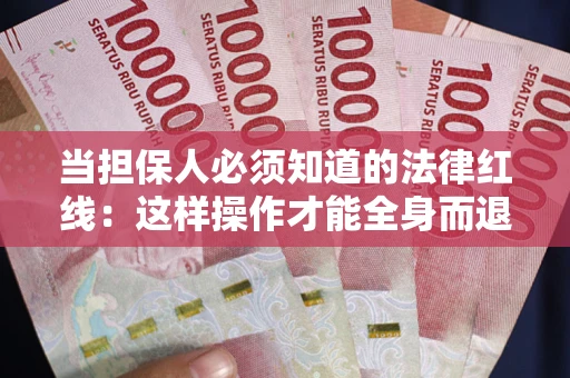 济南当担保人必须知道的法律红线：这样操作才能全身而退